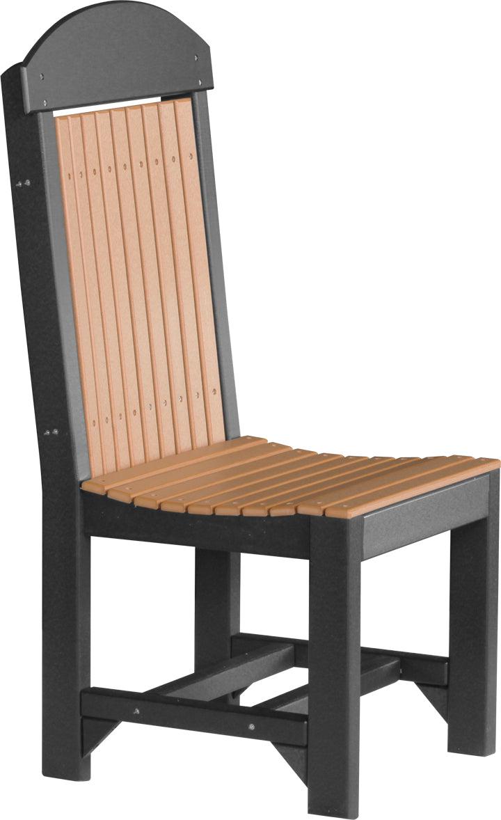 LuxCraft Recycled Plastic Classic Side Chair (DINING HEIGHT) - LEAD TIME TO SHIP 3 TO 4 WEEKS