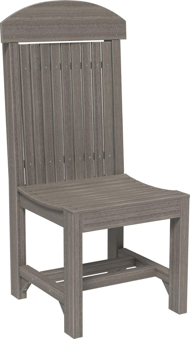 LuxCraft Recycled Plastic Classic Side Chair (DINING HEIGHT) - LEAD TIME TO SHIP 3 TO 4 WEEKS