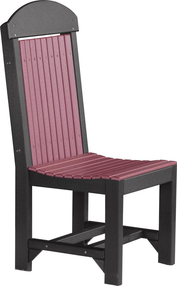 LuxCraft Recycled Plastic Classic Side Chair (DINING HEIGHT) - LEAD TIME TO SHIP 3 TO 4 WEEKS