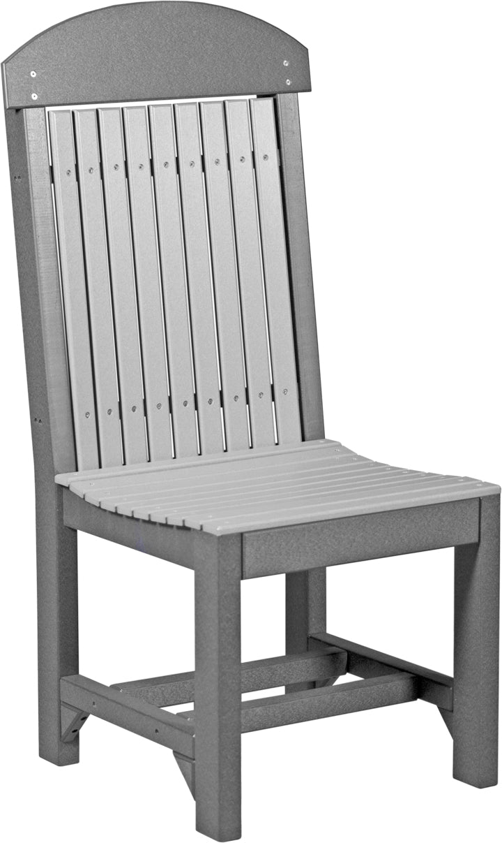 LuxCraft Recycled Plastic Classic Side Chair (DINING HEIGHT) - LEAD TIME TO SHIP 3 TO 4 WEEKS