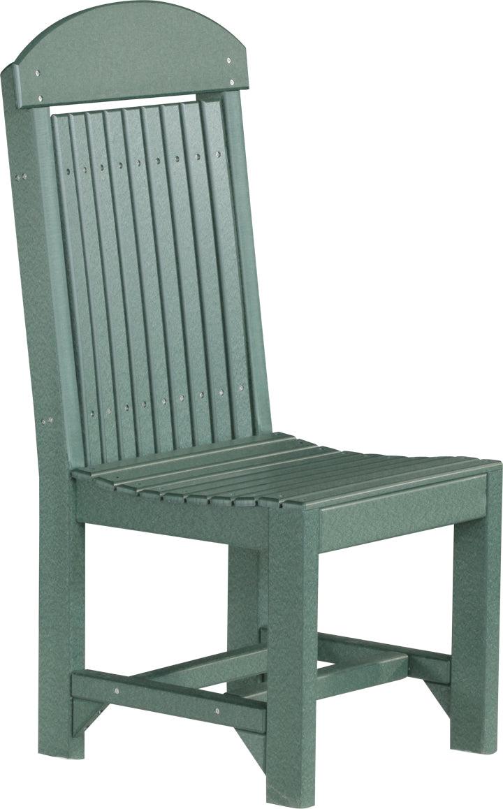 LuxCraft Recycled Plastic Classic Side Chair (DINING HEIGHT) - LEAD TIME TO SHIP 3 TO 4 WEEKS