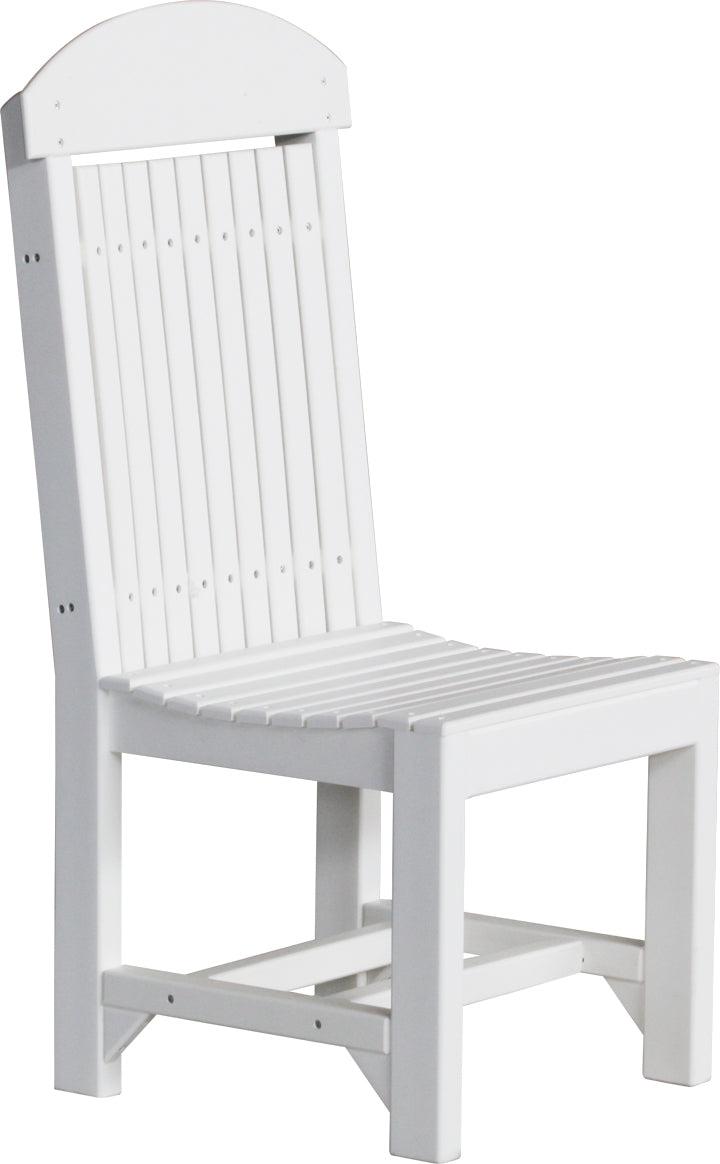 LuxCraft Recycled Plastic Classic Side Chair (DINING HEIGHT) - LEAD TIME TO SHIP 3 TO 4 WEEKS