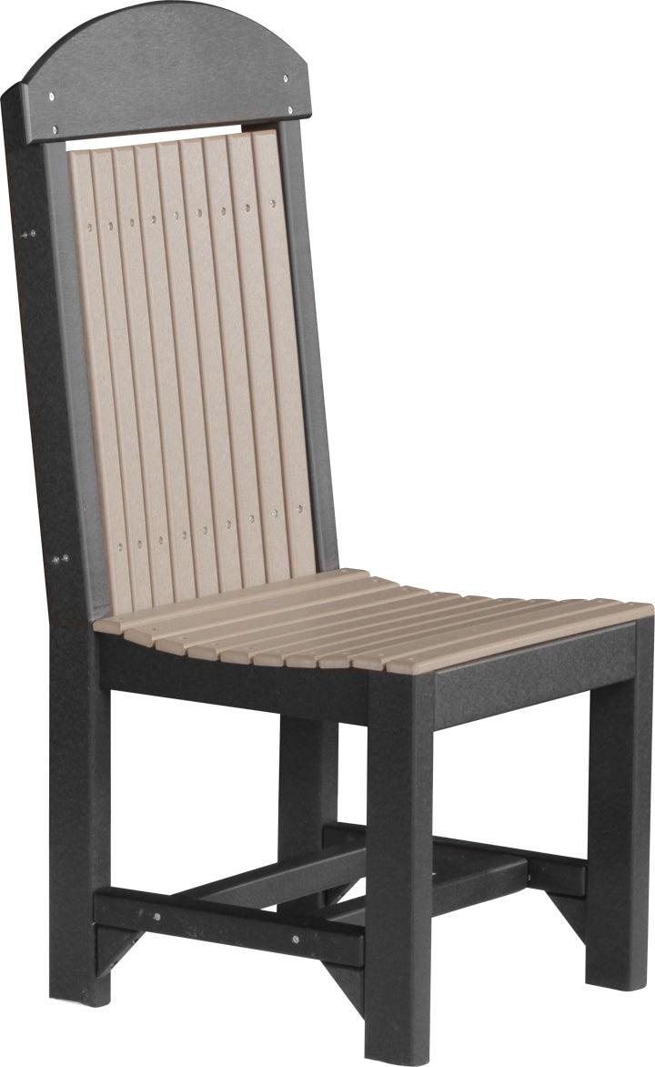 LuxCraft Recycled Plastic Classic Side Chair (DINING HEIGHT) - LEAD TIME TO SHIP 3 TO 4 WEEKS