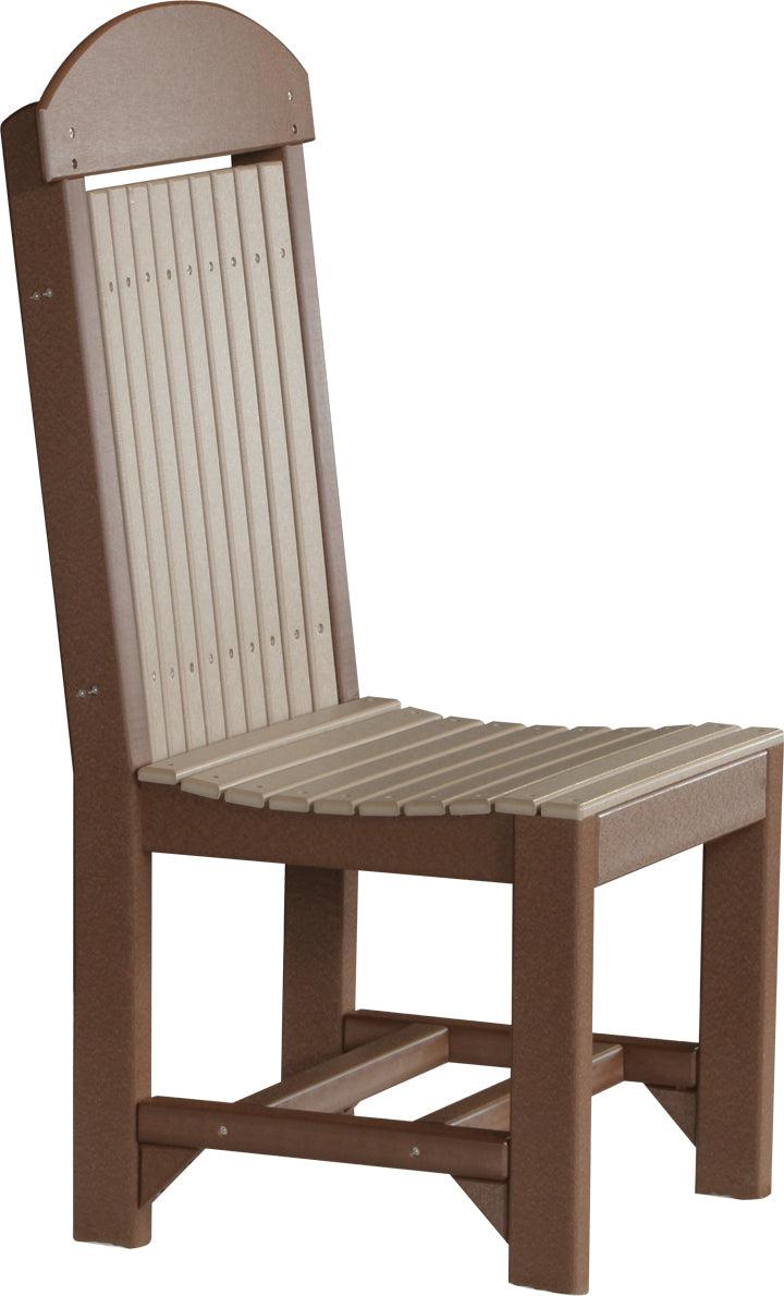 LuxCraft Recycled Plastic Classic Side Chair (DINING HEIGHT) - LEAD TIME TO SHIP 3 TO 4 WEEKS