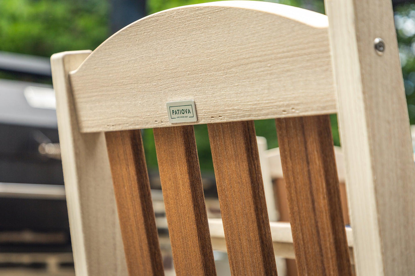 Patiova Recycled Plastic English Garden Dining Side Chair - LEAD TIME TO SHIP 3 WEEKS