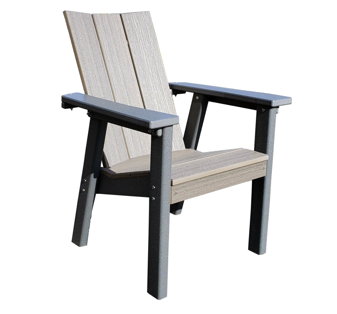 Perfect Choice Furniture Recycled Plastic Stanton Dining Height Arm Chair - LEAD TIME TO SHIP 4 WEEKS OR LESS