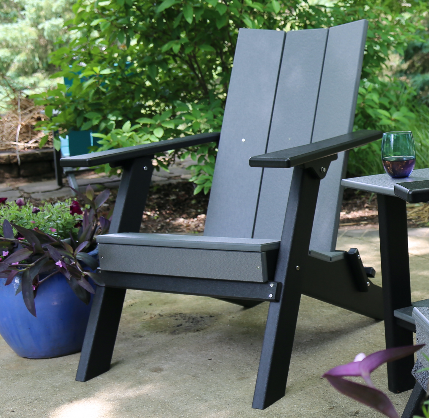 Perfect Choice Furniture Recycled Plastic Stanton Folding Adirondack Chair - LEAD TIME TO SHIP 4 WEEKS OR LESS