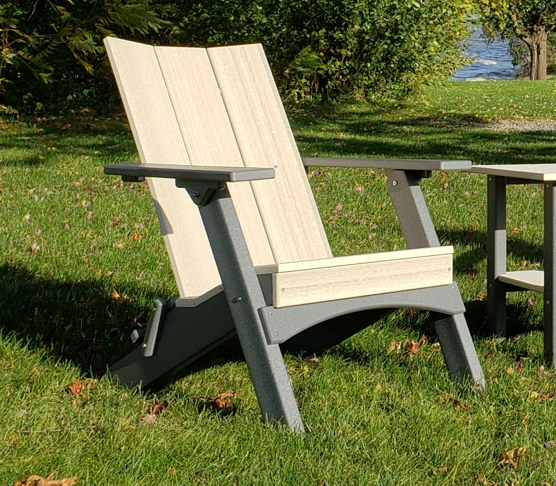 Perfect Choice Furniture Recycled Plastic Stanton Folding Adirondack Chair - LEAD TIME TO SHIP 4 WEEKS OR LESS