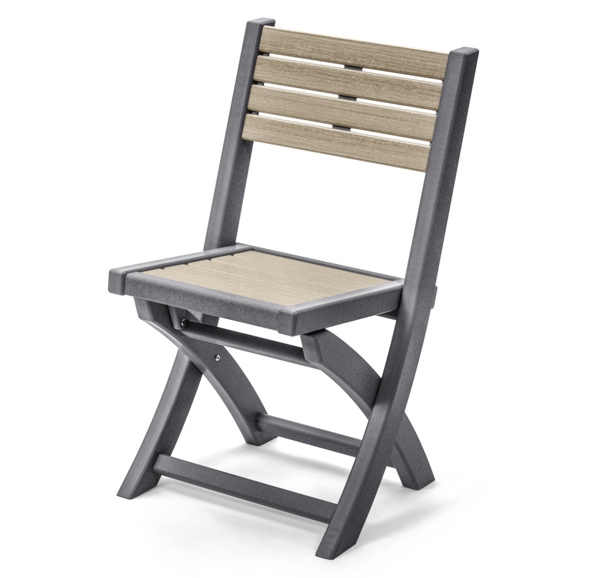 Perfect Choice Recycled Plastic Small Spaces Folding Chair - LEAD TIME TO SHIP 4 WEEKS OR LESS