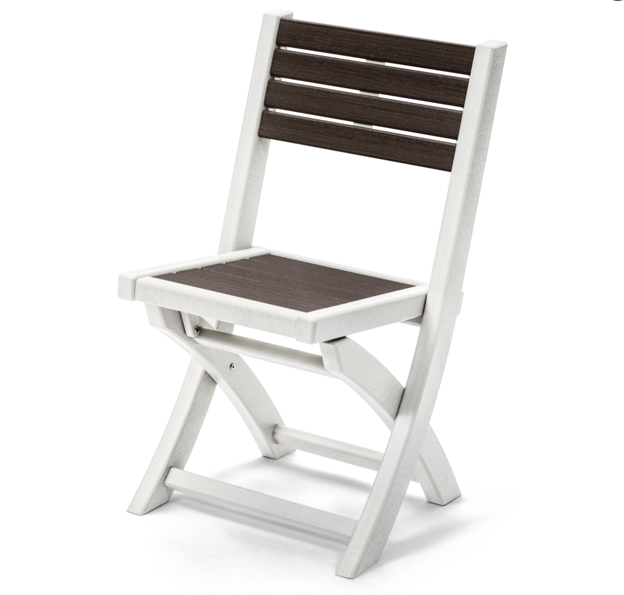 Perfect Choice Recycled Plastic Small Spaces Folding Chair - LEAD TIME TO SHIP 4 WEEKS OR LESS