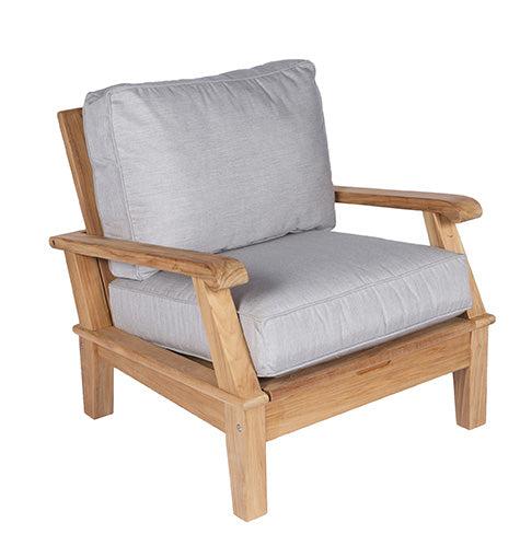 Royal Teak Collection Miami Deep Seating Outdoor Chair - SHIPS WITHIN 1 TO 2 BUSINESS DAYS