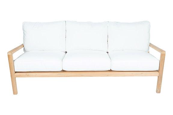 Royal Teak Collection Outdoor Coastal Sofa / 3-Seater - SHIPS WITHIN 1 TO 2 BUSINESS DAYS