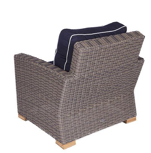 Royal Teak Collection All Weather Wicker Sanibel Deep Seating Club Chair - SHIPS WITHIN 1 TO 2 BUSINESS DAYS