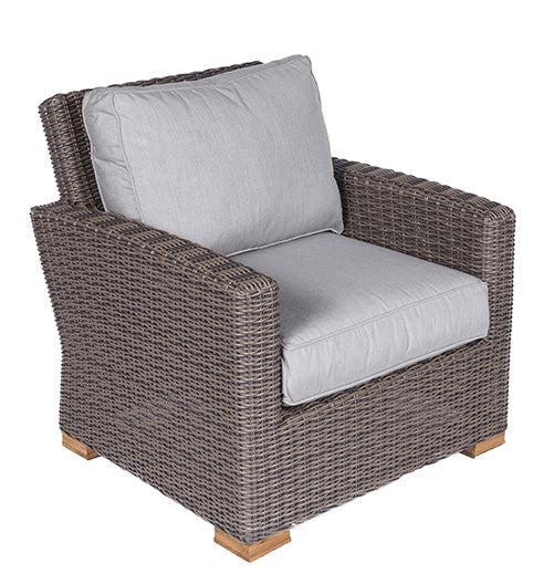 Royal Teak Collection All Weather Wicker Sanibel Deep Seating Club Chair - SHIPS WITHIN 1 TO 2 BUSINESS DAYS