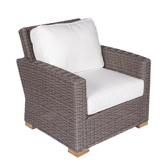 Royal Teak Collection All Weather Wicker Sanibel Deep Seating Club Chair - SHIPS WITHIN 1 TO 2 BUSINESS DAYS
