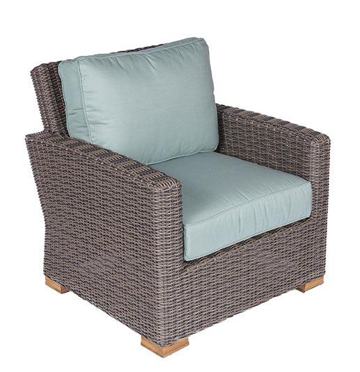 Royal Teak Collection All Weather Wicker Sanibel Deep Seating Club Chair - SHIPS WITHIN 1 TO 2 BUSINESS DAYS