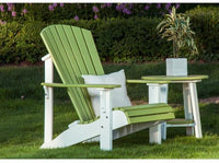 LuxCraft Recycled Plastic Deluxe Adirondack Chair - Rocking Furniture