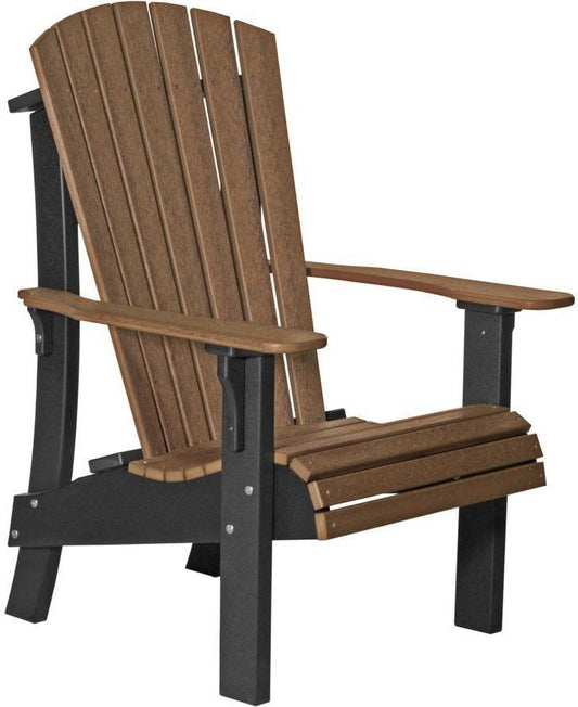 LuxCraft Recycled Plastic Senior Height Royal Adirondack Chair  - LEAD TIME TO SHIP 10 to 12 BUSINESS DAYS