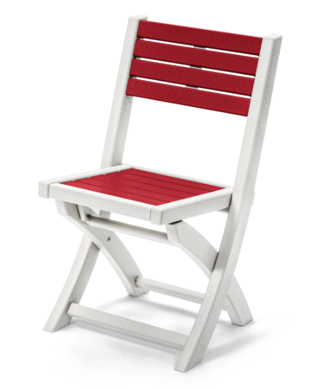 Perfect Choice Recycled Plastic Small Spaces Folding Chair - LEAD TIME TO SHIP 4 WEEKS OR LESS