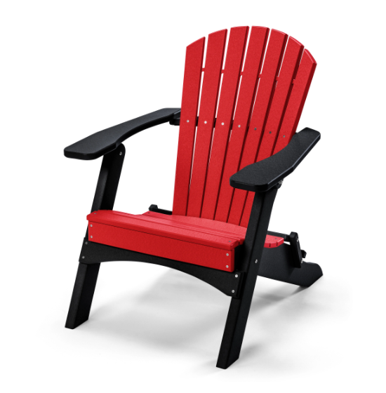 Perfect Choice Recycled Plastic Classic Folding Adirondack Chair - LEAD TIME TO SHIP 4 WEEKS OR LESS