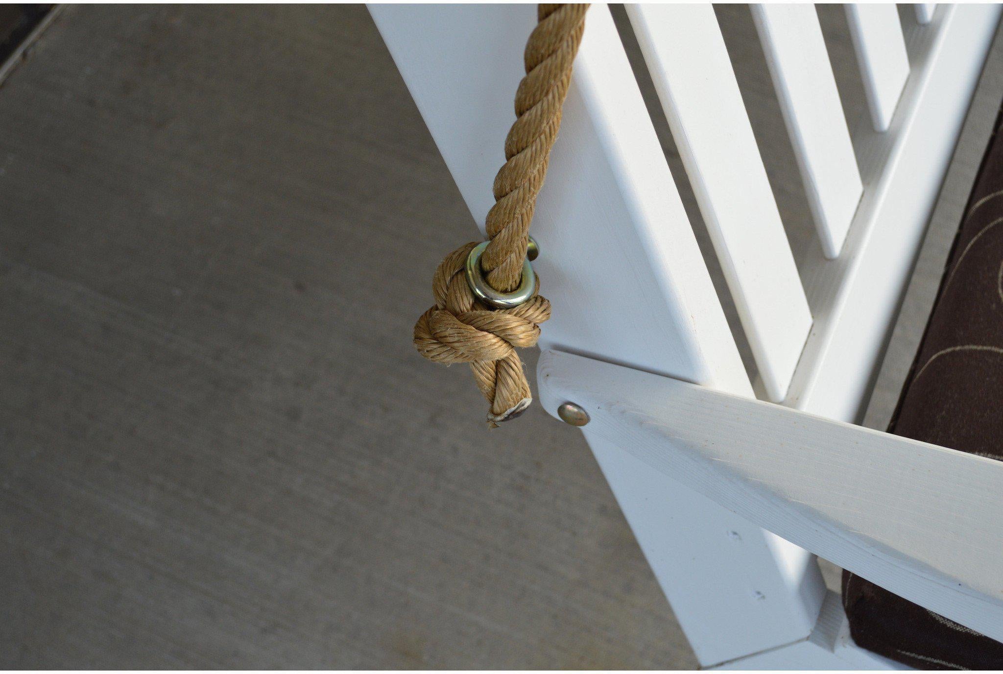 Swing Rope Assembly A & L Furniture Co Porch Swing Rope Kit | Bed Swing Rope – Rocking ...
