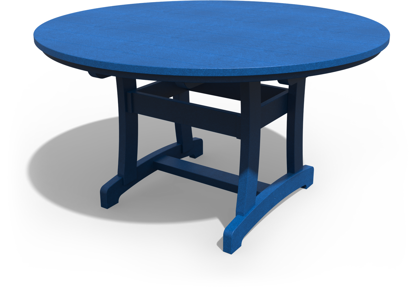 Patiova Recycled Plastic 54" Round Legacy Dining Table - LEAD TIME TO SHIP 3 WEEKS