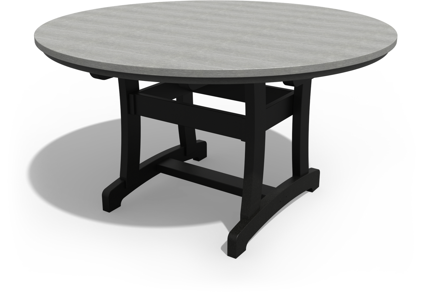 Patiova Recycled Plastic 54" Round Legacy Dining Table - LEAD TIME TO SHIP 3 WEEKS