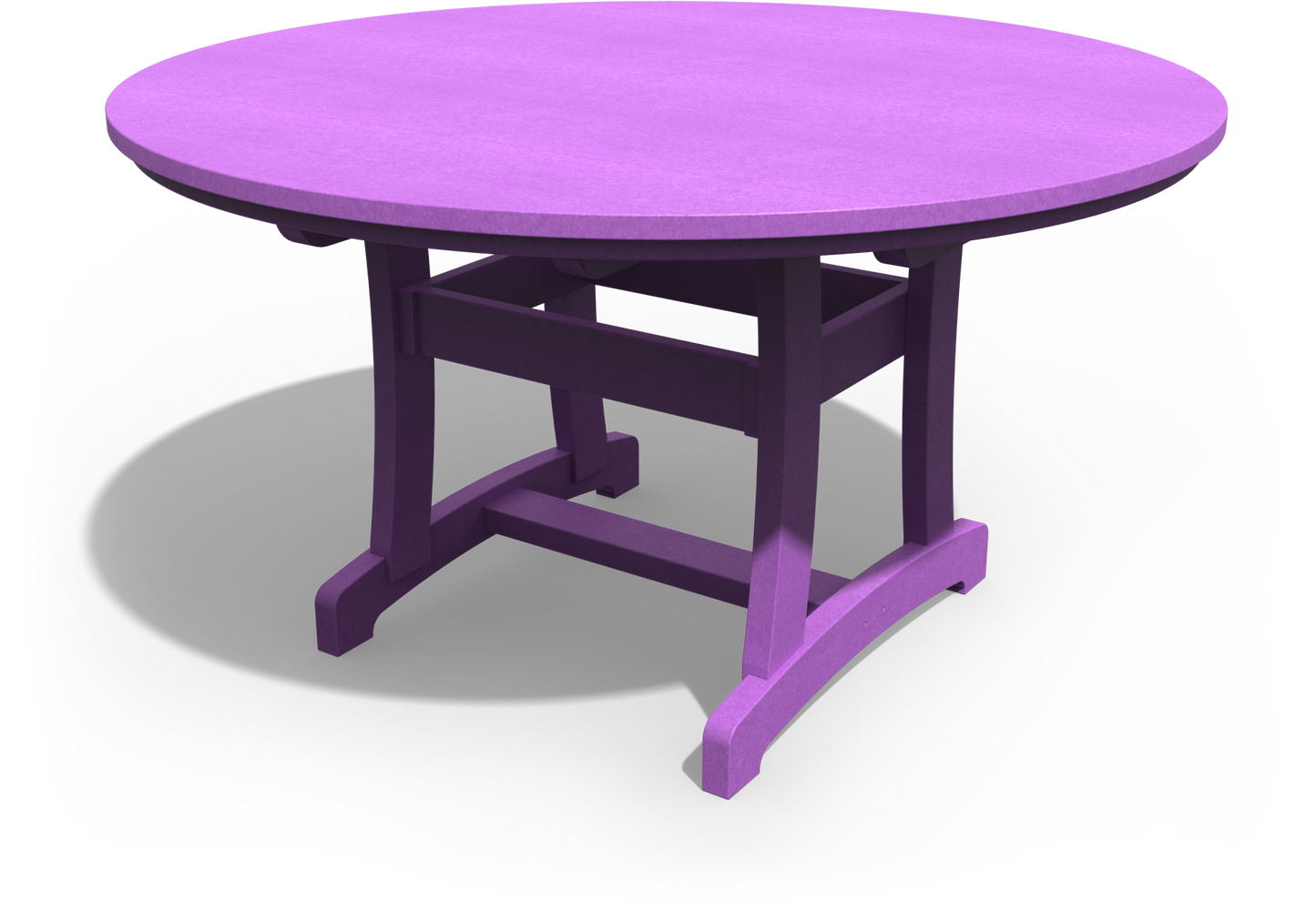 Patiova Recycled Plastic 54" Round Legacy Dining Table - LEAD TIME TO SHIP 3 WEEKS
