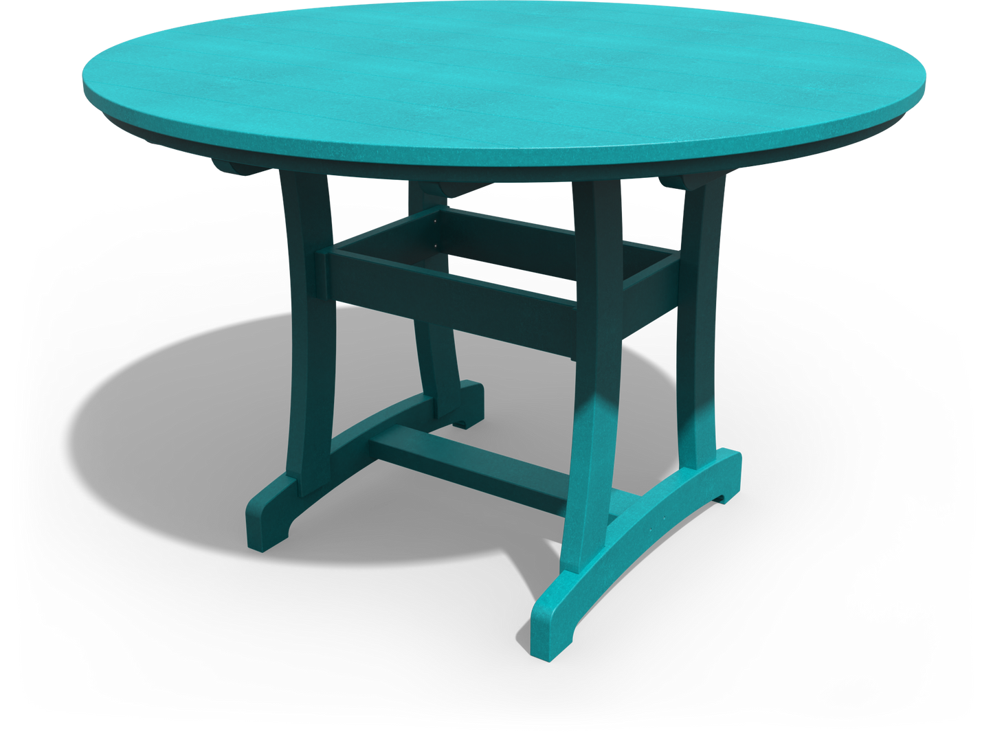 Patiova Recycled Plastic 54" Round Legacy Counter Height Table - LEAD TIME TO SHIP 4 WEEKS