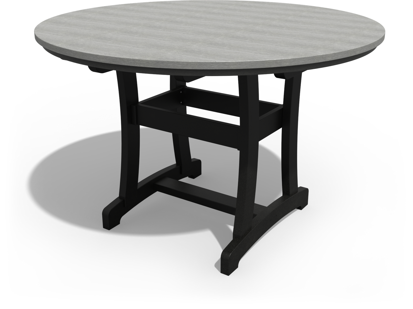 Patiova Recycled Plastic 54" Round Legacy Counter Height Table - LEAD TIME TO SHIP 3 WEEKS