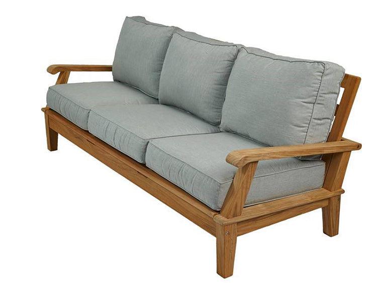 Royal Teak Collection Outdoor Miami Deep Seating 3 Seater Sofa - SHIPS WITHIN 1 TO 2 BUSINESS DAYS