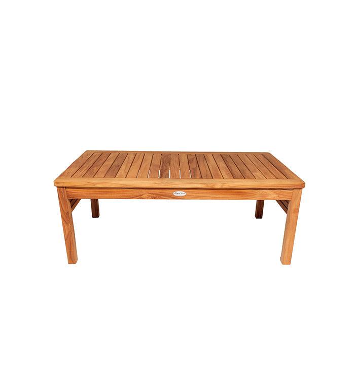 Royal Teak Collection Outdoor Miami Rectangular Coffee Table - SHIPS WITHIN 1 TO 2 BUSINESS DAYS