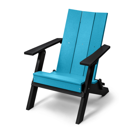 Perfect Choice Furniture Recycled Plastic Stanton Folding Adirondack Chair - LEAD TIME TO SHIP 4 WEEKS OR LESS