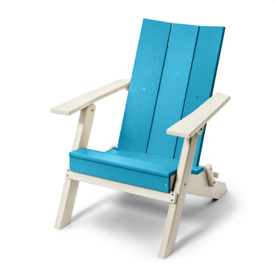 Perfect Choice Furniture Recycled Plastic Stanton Folding Adirondack Chair - LEAD TIME TO SHIP 4 WEEKS OR LESS