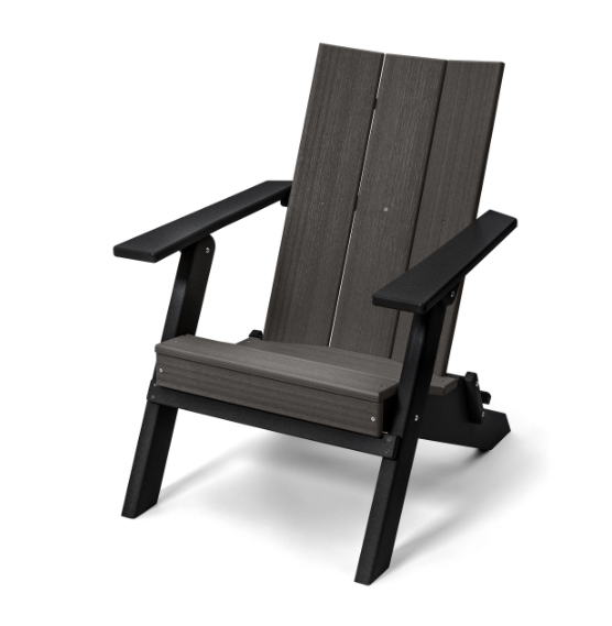 Perfect Choice Furniture Recycled Plastic Stanton Folding Adirondack Chair - LEAD TIME TO SHIP 4 WEEKS OR LESS