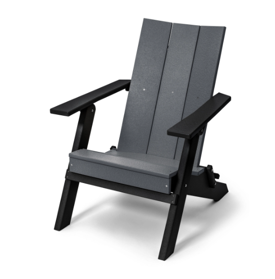 Perfect Choice Furniture Recycled Plastic Stanton Folding Adirondack Chair - LEAD TIME TO SHIP 4 WEEKS OR LESS