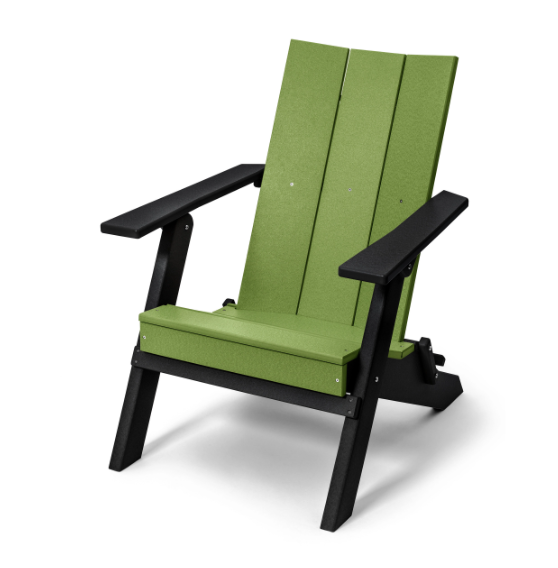 Perfect Choice Furniture Recycled Plastic Stanton Folding Adirondack Chair - LEAD TIME TO SHIP 4 WEEKS OR LESS