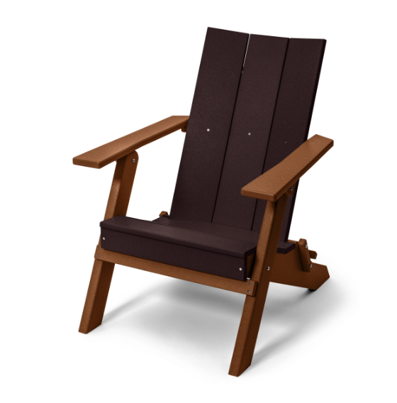 Perfect Choice Furniture Recycled Plastic Stanton Folding Adirondack Chair - LEAD TIME TO SHIP 4 WEEKS OR LESS