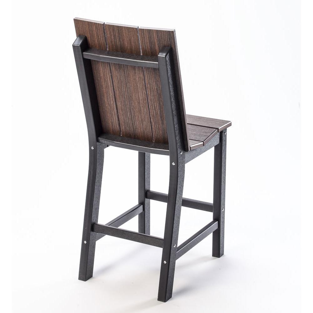 Perfect Choice Furniture Recycled Plastic Stanton Counter Height Armless Chair - LEAD TIME TO SHIP 4 WEEKS OR LESS