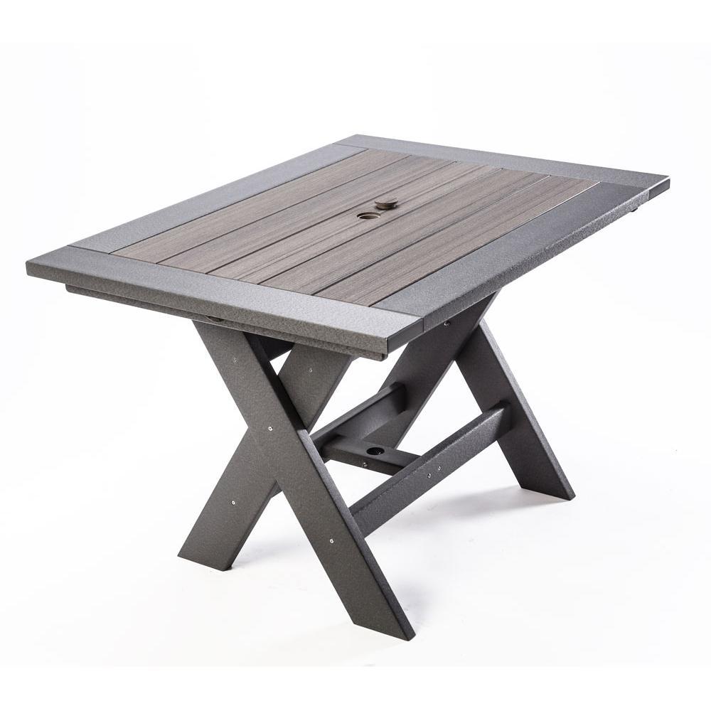 Perfect Choice Furniture Recycled Plastic Stanton 56" Counter Height Table - LEAD TIME TO SHIP 4 WEEKS OR LESS