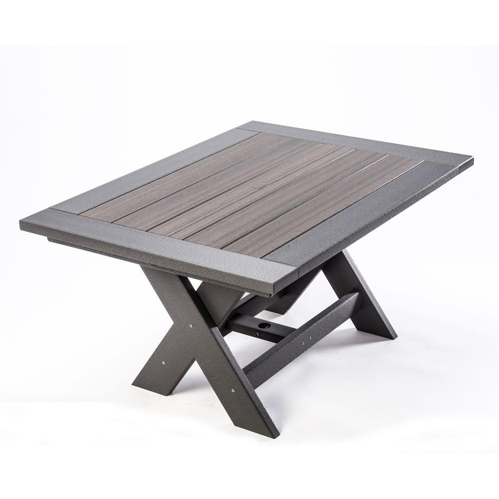 Perfect Choice Furniture Recycled Plastic 56" Stanton Dining Table - LEAD TIME TO SHIP 4 WEEKS OR LESS