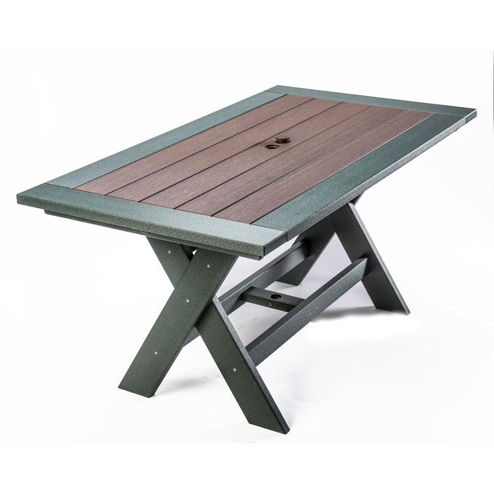Perfect Choice Furniture Recycled Plastic Stanton  72" Bar Height Table - LEAD TIME TO SHIP 4 WEEKS OR LESS