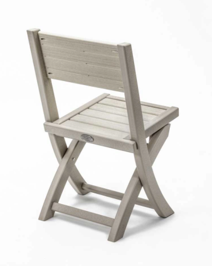 Perfect Choice Recycled Plastic Small Spaces Folding Chair - LEAD TIME TO SHIP 4 WEEKS OR LESS