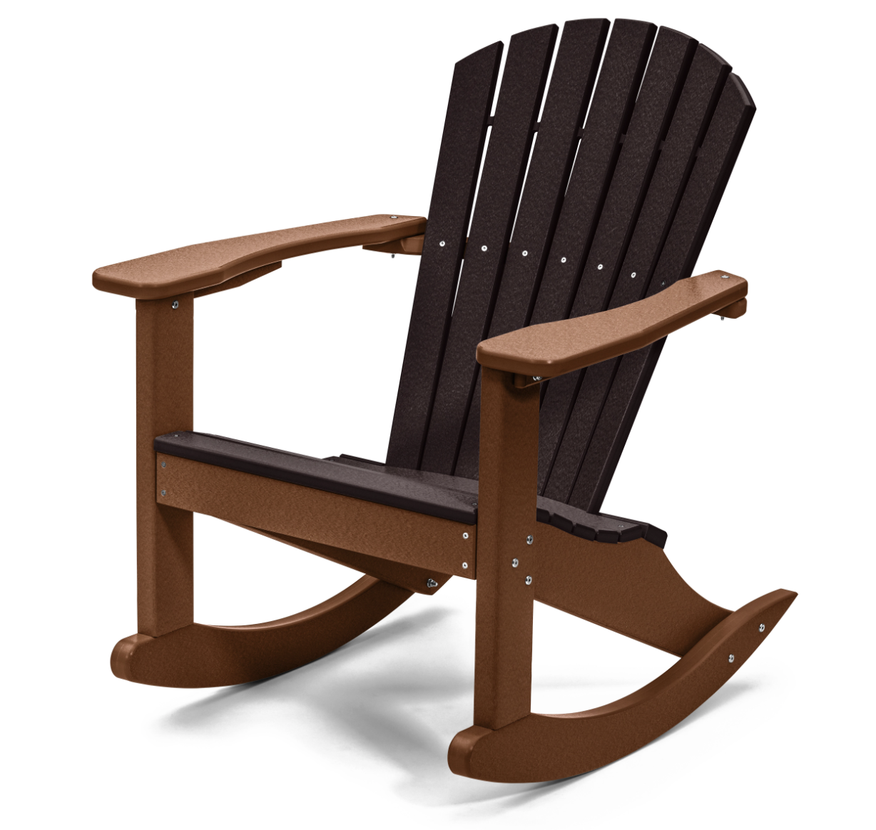 Perfect Choice Furniture Recycled Plastic Classic Adirondack Rocking Chair - LEAD TIME TO SHIP 4 WEEKS OR LESS