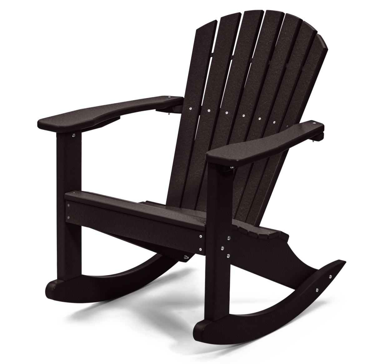 Perfect Choice Furniture Recycled Plastic Classic Adirondack Rocking Chair - LEAD TIME TO SHIP 4 WEEKS OR LESS