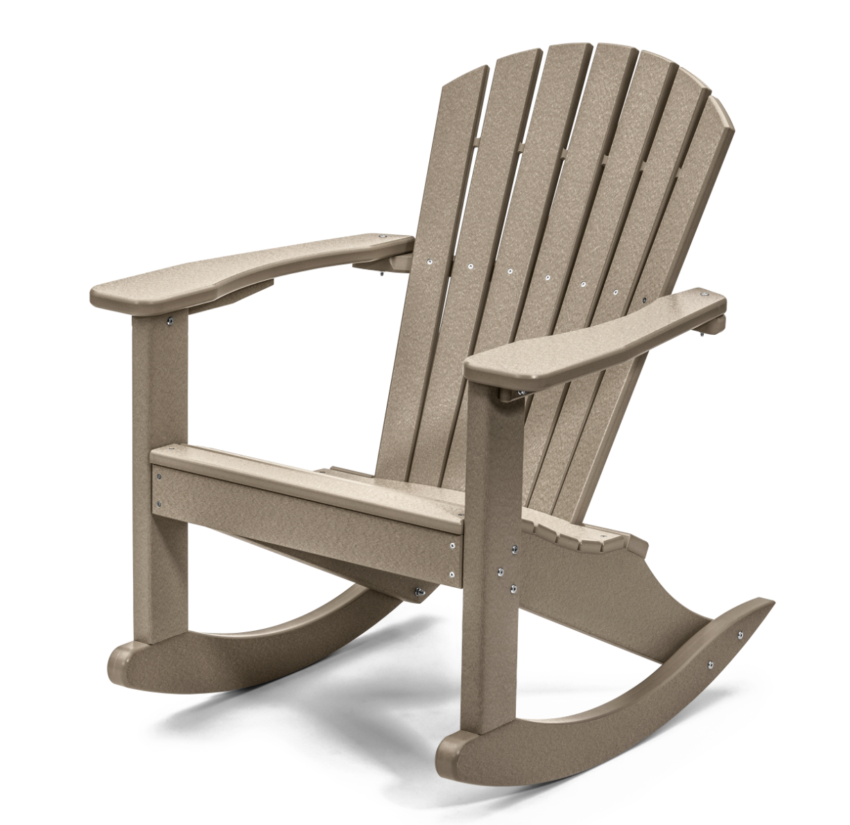 Perfect Choice Furniture Recycled Plastic Classic Adirondack Rocking Chair - LEAD TIME TO SHIP 4 WEEKS OR LESS