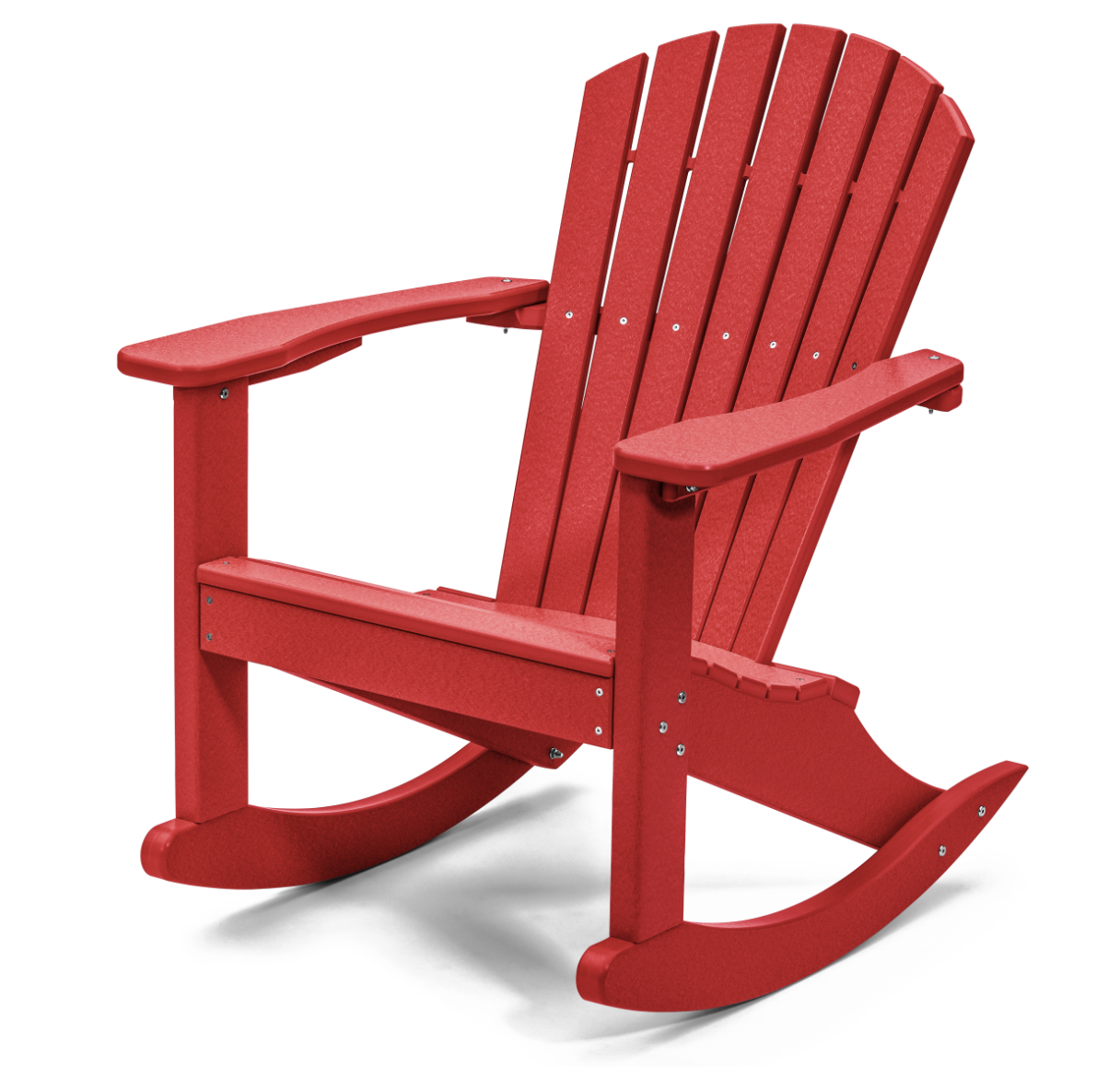 Perfect Choice Furniture Recycled Plastic Classic Adirondack Rocking Chair - LEAD TIME TO SHIP 4 WEEKS OR LESS