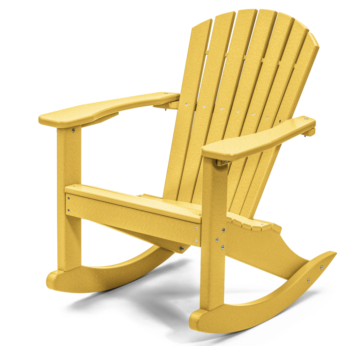 Perfect Choice Furniture Recycled Plastic Classic Adirondack Rocking Chair - LEAD TIME TO SHIP 4 WEEKS OR LESS