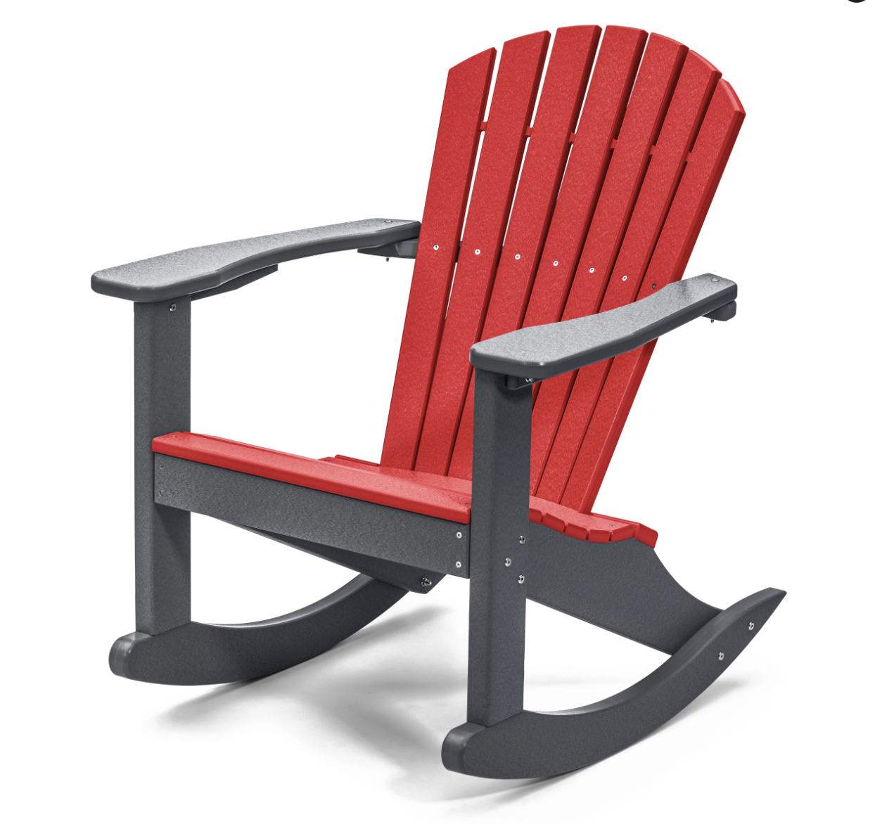 Perfect Choice Furniture Recycled Plastic Classic Adirondack Rocking Chair - LEAD TIME TO SHIP 4 WEEKS OR LESS