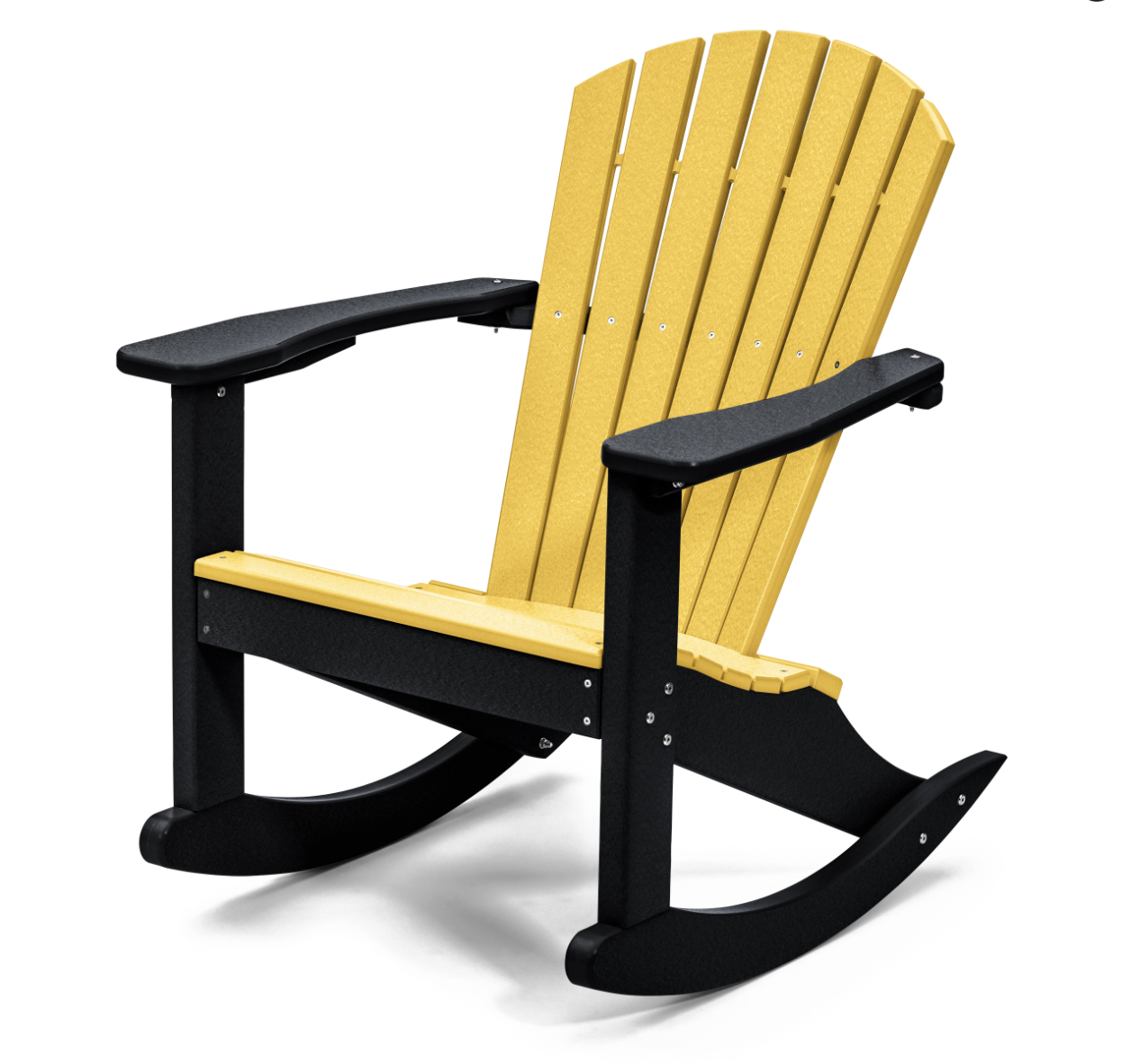 Perfect Choice Furniture Recycled Plastic Classic Adirondack Rocking Chair - LEAD TIME TO SHIP 4 WEEKS OR LESS